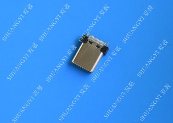 중국 계속 일하는 OTG는 마이크로 USB 연결관 24 Pin 스테인리스 색깔을 방수 처리합니다 협력 업체